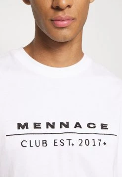 Mennace CLUB TENNIS COURT UNISEX - Print T-shirt - White -Mennace Shop Online 01ec4fa0618140ee9a6532039a73030b