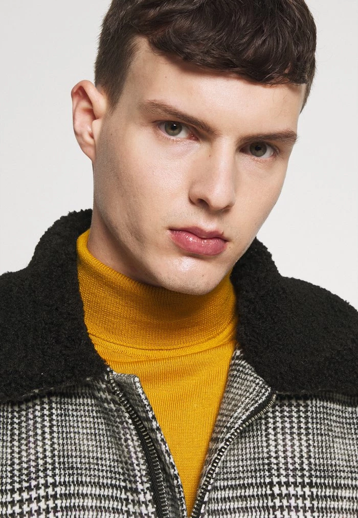 Mennace HENNESSEY BORG COLLAR JACKET - Summer Jacket - Multi 6 Mennace HENNESSEY BORG COLLAR JACKET - Summer Jacket - Multi - Image 4