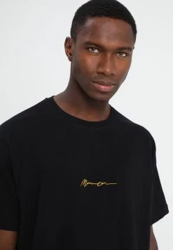 Mennace ESSENTIAL REGULAR RELAXED SIG TEE UNISEX - Basic T-shirt - Black -Mennace Shop Online 06394776b37548d884d5dff37a48229b