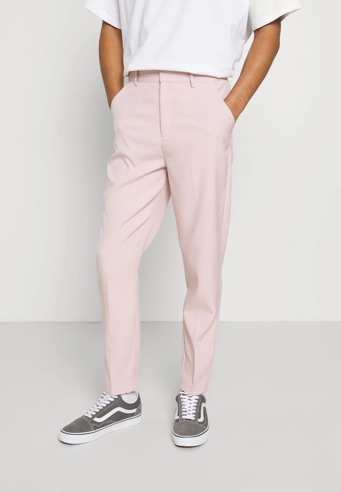 Mennace SUNDAZE TAPERED FIT SUIT TROUSER - Chinos - Pink 3 Mennace SUNDAZE TAPERED FIT SUIT TROUSER - Chinos - Pink