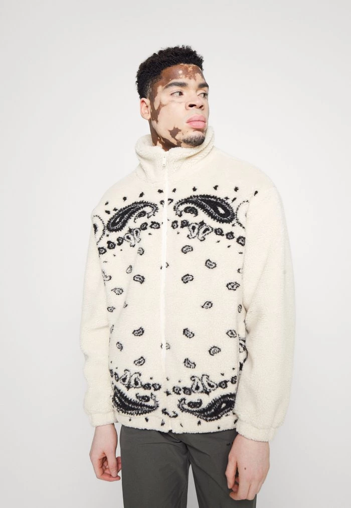 MENNACE BORG TRACK - Fleece Jacket - Off White 6 MENNACE BORG TRACK - Fleece Jacket - Off White - Image 4