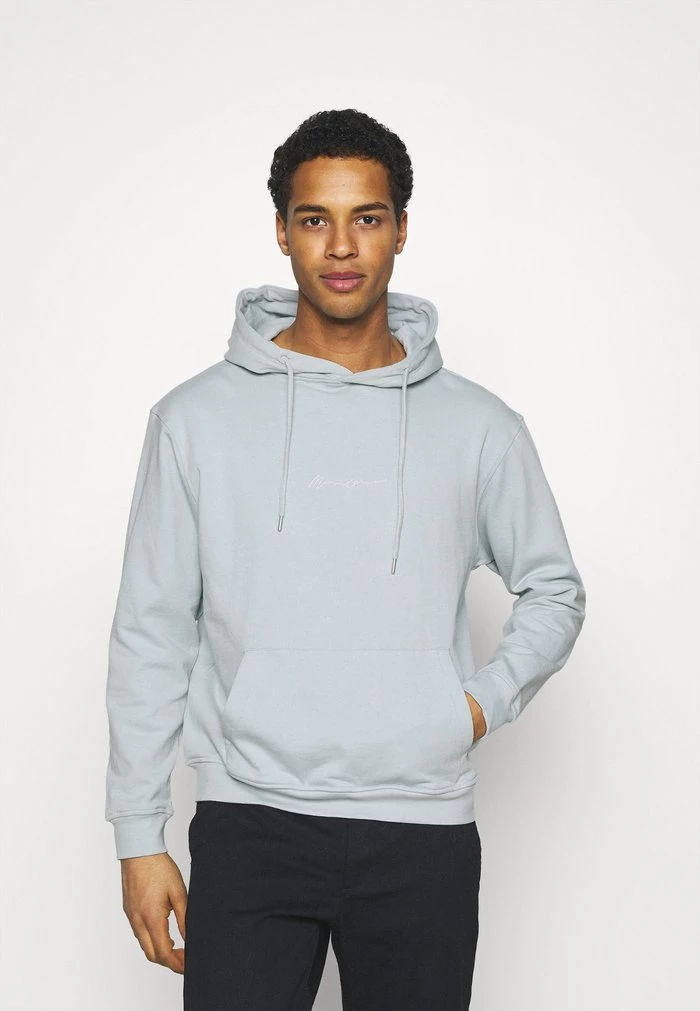Mennace ESSENTIAL SIGNATURE HOODIE UNISEX - Hoodie - Sky Blue 3 Mennace ESSENTIAL SIGNATURE HOODIE UNISEX - Hoodie - Sky Blue