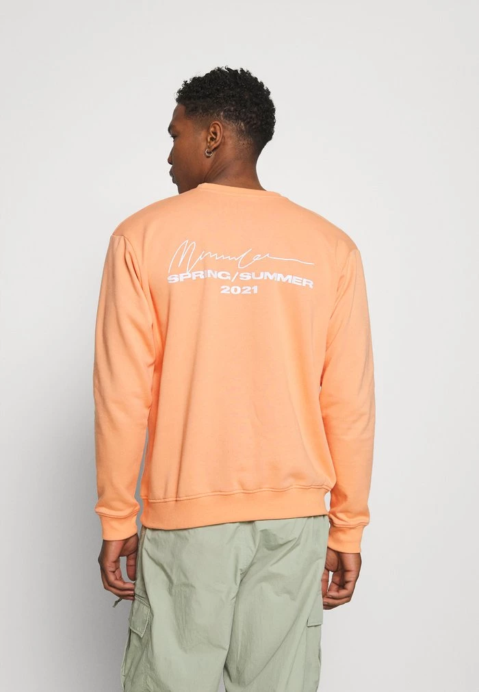 Mennace ESSENTIAL REGULAR UNISEX - Sweatshirt - Peach 3 Mennace ESSENTIAL REGULAR UNISEX - Sweatshirt - Peach