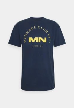 Mennace CLUB - Print T-shirt - Blue