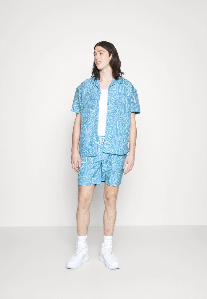 Mennace SWIRL REVERE SHIRT - Shirt - Blue 4 Mennace SWIRL REVERE SHIRT - Shirt - Blue - Image 2