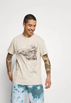 Mennace ROSEBOWL VAN GOGH - Print T-shirt - Off White