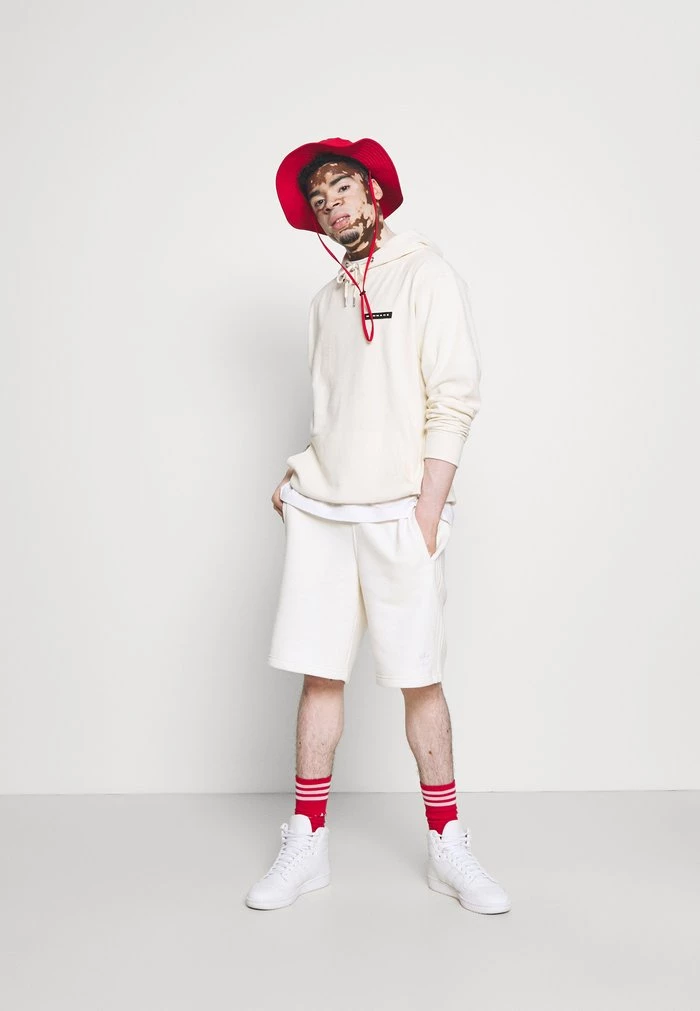 Mennace WAFFLE REGULAR HOODIE - Sweatshirt - Off White 4 Mennace WAFFLE REGULAR HOODIE - Sweatshirt - Off White - Image 2