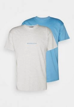 Mennace ESSENTIAL REGULAR 2 PACK UNISEX - Print T-shirt - Blue -Mennace Shop Online 1c9a117c9d57444c967274a7e8abc943