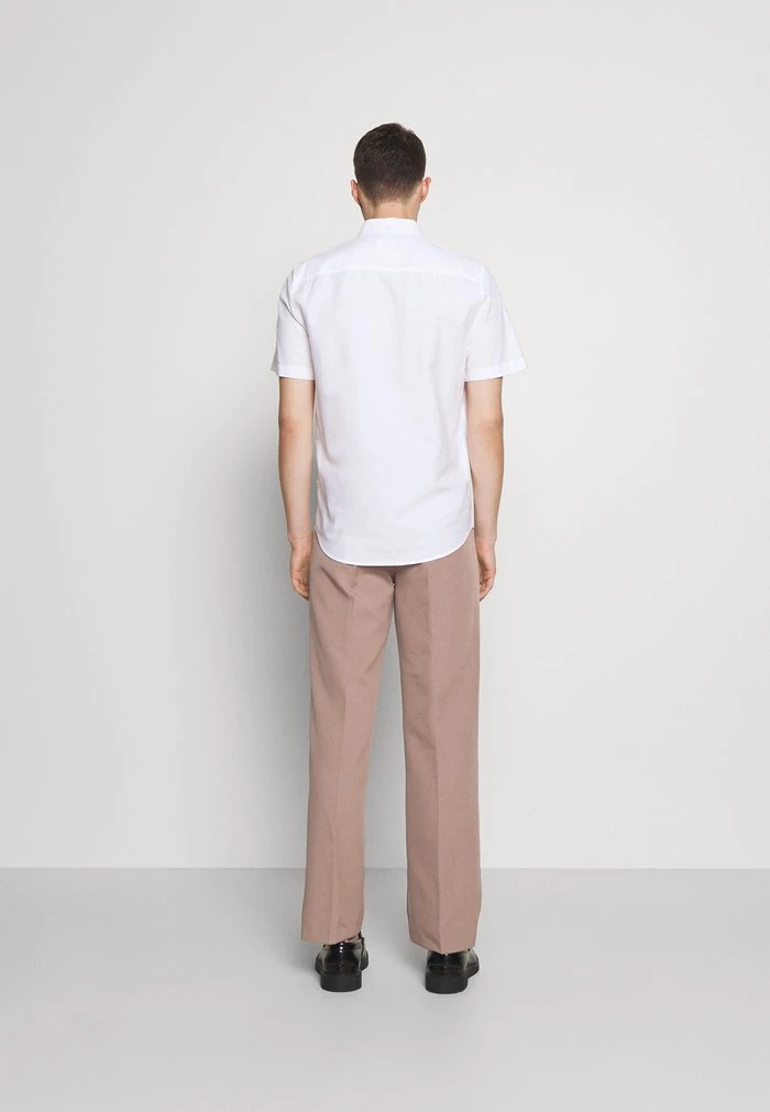 Mennace EVIAN STRAIGHT LEG SUIT TROUSER - Trousers - Stone 5 Mennace EVIAN STRAIGHT LEG SUIT TROUSER - Trousers - Stone - Image 3