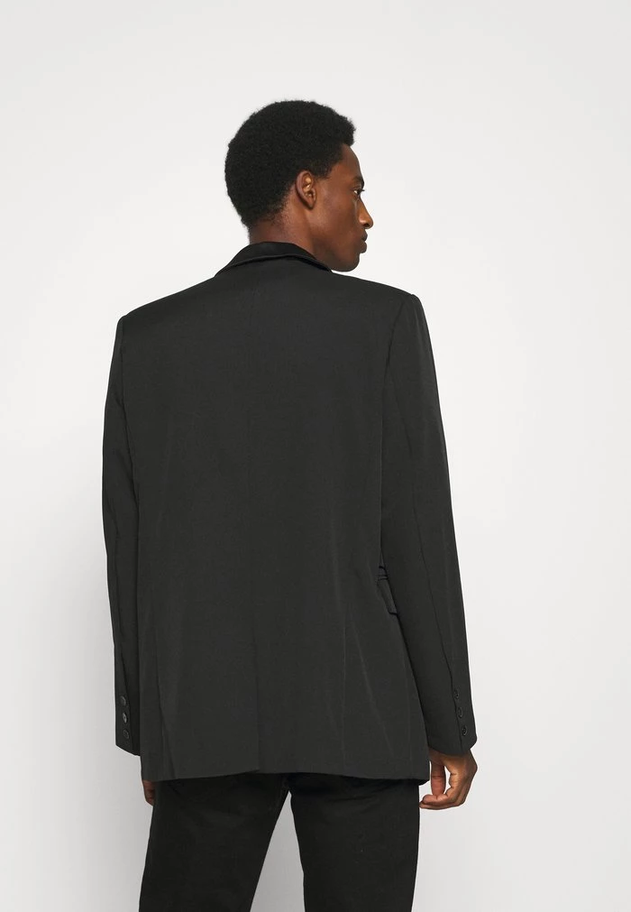 Mennace MIRROR TAILORED FIT SUIT JACKET - Blazer Jacket - Black 5 Mennace MIRROR TAILORED FIT SUIT JACKET - Blazer Jacket - Black - Image 3