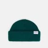 Mennace MINI ROLL BEANIE WITH TAB UNISEX - Beanie - Green 1 Mennace MINI ROLL BEANIE WITH TAB UNISEX - Beanie - Green -Mennace Shop Online 285beeac050b46f3a60a9678733e4854