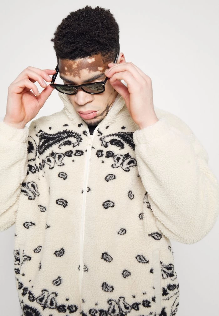 MENNACE BORG TRACK - Fleece Jacket - Off White 3 MENNACE BORG TRACK - Fleece Jacket - Off White