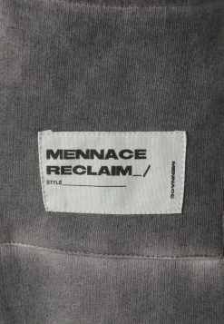 Mennace RECLAIM WASHED STRAIGHT LEG JOGGER - Tracksuit Bottoms - Charcoal -Mennace Shop Online 2ddc33ce76ce42029a3446656a0795ec