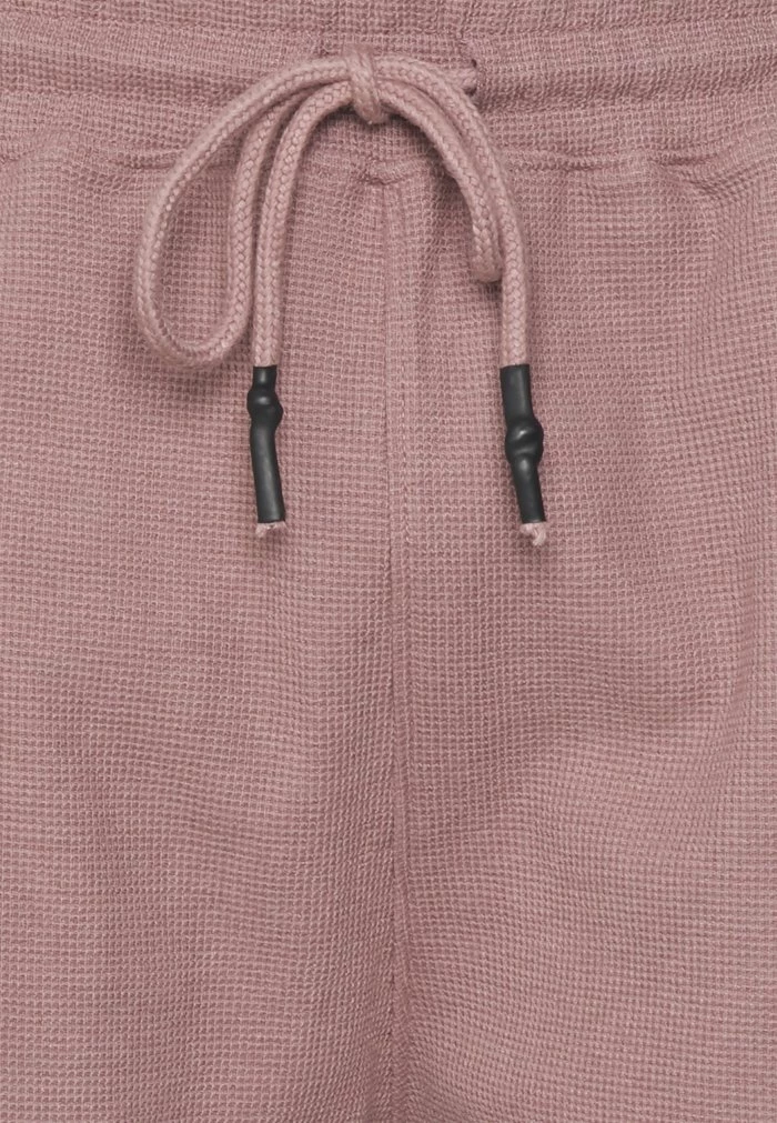 Mennace WAFFLE TEXTURE JOGGER UNISEX - Tracksuit Bottoms - Dusty Pink 5 Mennace WAFFLE TEXTURE JOGGER UNISEX - Tracksuit Bottoms - Dusty Pink - Image 3