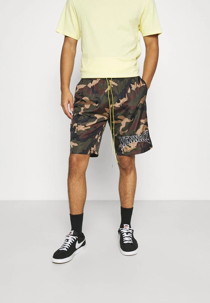 Mennace CAMO PULL ON - Shorts - Khaki 3 Mennace CAMO PULL ON - Shorts - Khaki