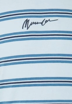 Mennace CLASSIC HORIZONTAL STRIPE UNISEX - Print T-shirt - Light Blue -Mennace Shop Online 2f7c0897096e48f1b4703919a33522d4