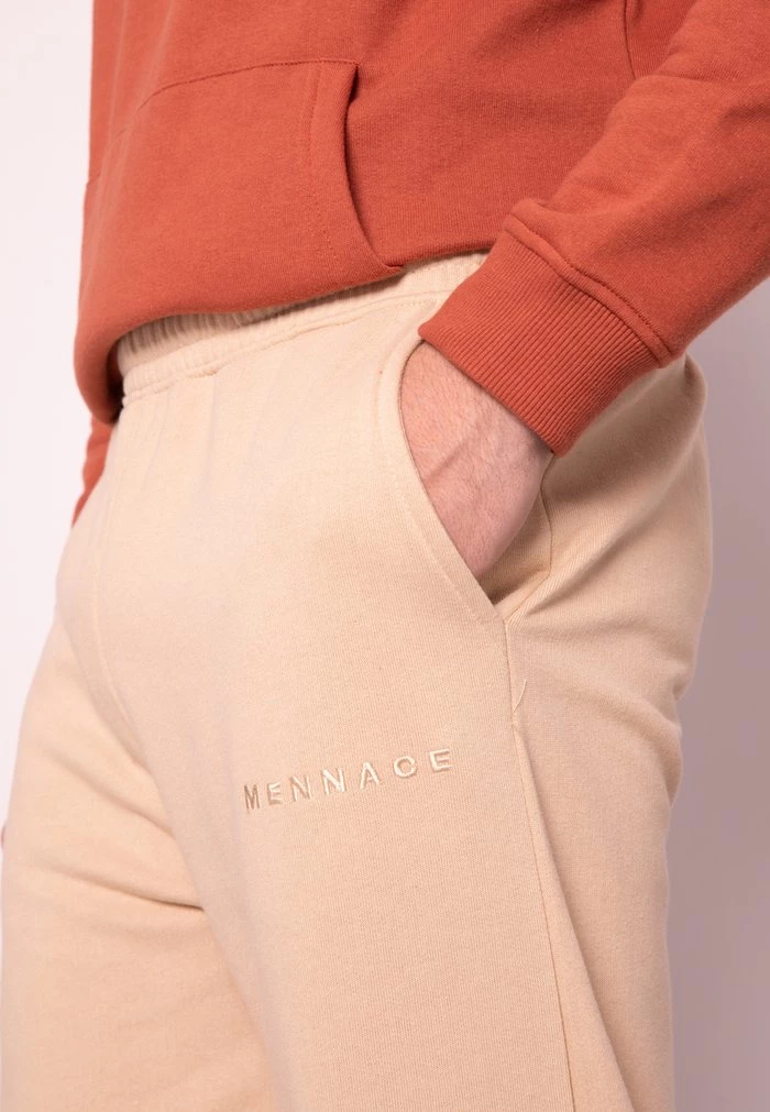 MENNACE ESSENTIAL REGULAR JOGGER UNISEX - Tracksuit Bottoms - Light Brown 7 MENNACE ESSENTIAL REGULAR JOGGER UNISEX - Tracksuit Bottoms - Light Brown - Image 5