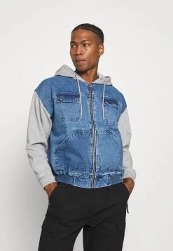 Mennace OVERSIZED JACKET - Denim Jacket - Blue