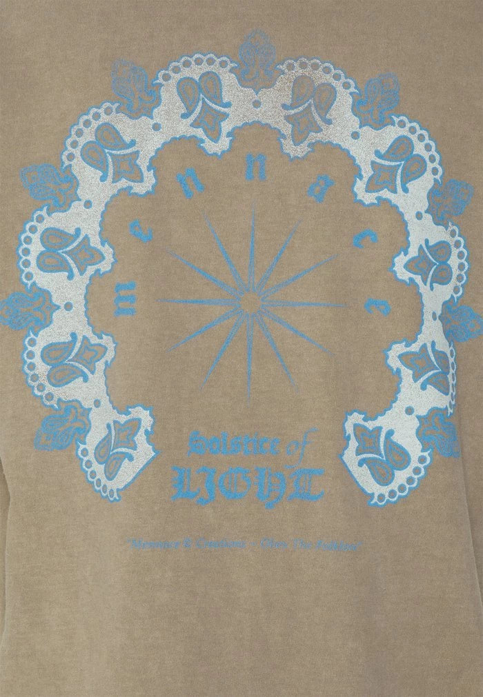 Mennace SOLSTICE OF LIGHT - Print T-shirt - Stone 5 Mennace SOLSTICE OF LIGHT - Print T-shirt - Stone - Image 3