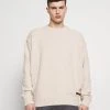 Mennace EVIAN BOUCLE SLOUCH KNIT UNISEX - Jumper - Cream 2 Mennace EVIAN BOUCLE SLOUCH KNIT UNISEX - Jumper - Cream -Mennace Shop Online 3310f3d23ff44192a982ea7e73c023e2