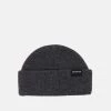 Mennace MINI ROLL BEANIE WITH TAB UNISEX - Beanie - Grey Marl -Mennace Shop Online 34e1208069e4479c8bd6313410aae2c6