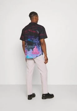 Mennace HAVANA CHAIN STRAIGHT TROUSER - Trousers - Light Grey -Mennace Shop Online 366c97161c1344f3ad002f6c17ea44a8