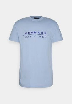 MENNACE CLUB UNISEX - Print T-shirt - Light Blue