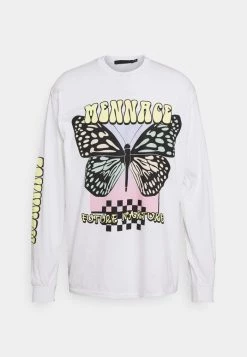 Mennace MESUNDAZE BUTTERFLY - Long Sleeved Top - White -Mennace Shop Online 3b35b2e94584431f998e32b3448d5708