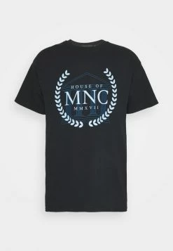 Mennace Print T-shirt - Black