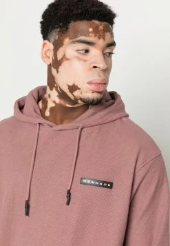 MENNACE WAFFLE TEXTURE HOODIE UNISEX - Hoodie - Dusty Pink -Mennace Shop Online 3db4d710d42a44acaf82cd2dfd927231