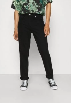 Mennace PETROL HEAD - Straight Leg Jeans - Black