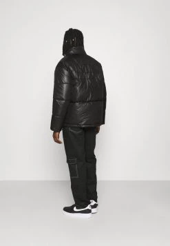 Mennace MIRROR PUFFER JACKET - Winter Jacket - Black -Mennace Shop Online 3f1f063ee50a449a9eb62c20b2057438