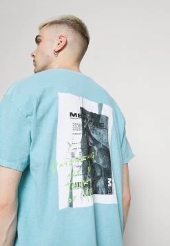 Mennace BREEZE RECEIPT REGULAR - Print T-shirt - Blue -Mennace Shop Online 412310e0e50b49039d9ac6b8a7c8b8d4