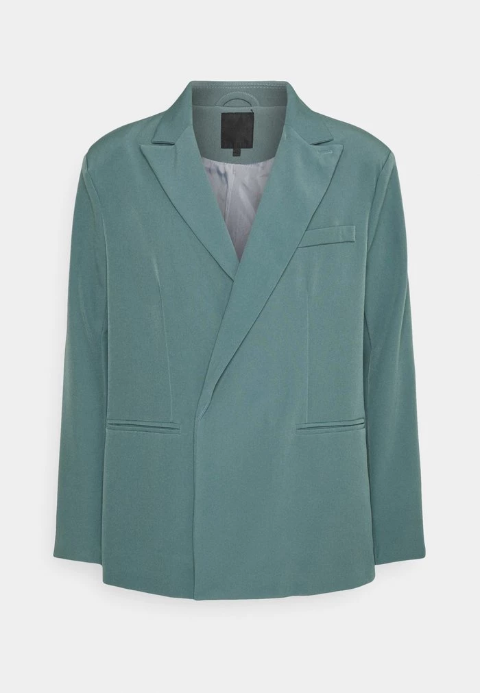 Mennace AFTERMATH ASYMMETRIC SUIT JACKET - Suit Jacket - Light Blue 9 Mennace AFTERMATH ASYMMETRIC SUIT JACKET - Suit Jacket - Light Blue - Image 7