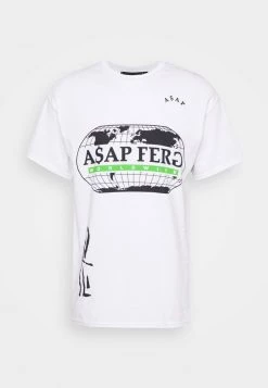 Mennace A$AP FERG WORLDWIDE - Print T-shirt - White 12 Mennace A$AP FERG WORLDWIDE - Print T-shirt - White -Mennace Shop Online 43b21ec9e49f41f2bb1ff991c5bfbac3