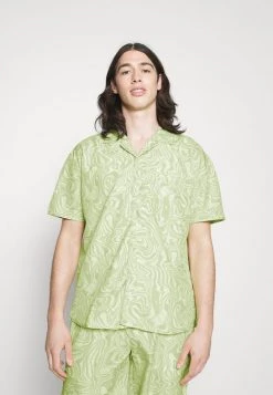 Mennace SWIRL REVERE - Shirt - Yellow