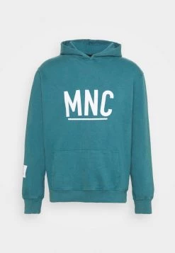 Mennace COURTSIDE WASHED REGULAR HOODIE - Sweatshirt - Green -Mennace Shop Online 44634672788344e68515965324ffb0de