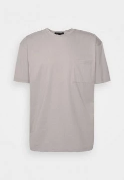 Mennace RECLAIM POCKET TEE UNISEX - Basic T-shirt - Grey