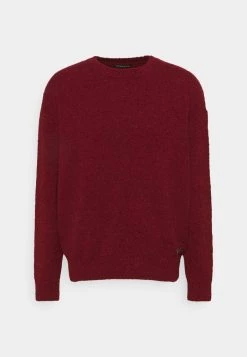 Mennace HENNESSEY BOUCLE KNIT - Jumper - Burgundy 12 Mennace HENNESSEY BOUCLE KNIT - Jumper - Burgundy -Mennace Shop Online 4756ea9b74264988a7baf842922f8a03