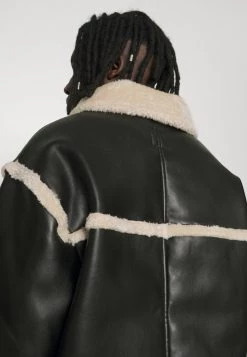 Mennace HENNESSEY EXPOSED SEAM AVIATOR JACKET - Faux Leather Jacket - Black 13 Mennace HENNESSEY EXPOSED SEAM AVIATOR JACKET - Faux Leather Jacket - Black -Mennace Shop Online 49a661eb776744c6af5f1f73fa4fdc5b