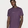 Mennace ESSENTIAL SIG UNISEX - Basic T-shirt - Purple