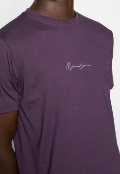 Mennace ESSENTIAL SIG UNISEX - Basic T-shirt - Purple -Mennace Shop Online 4c68e9037d04492d994d77d64ea75cf9