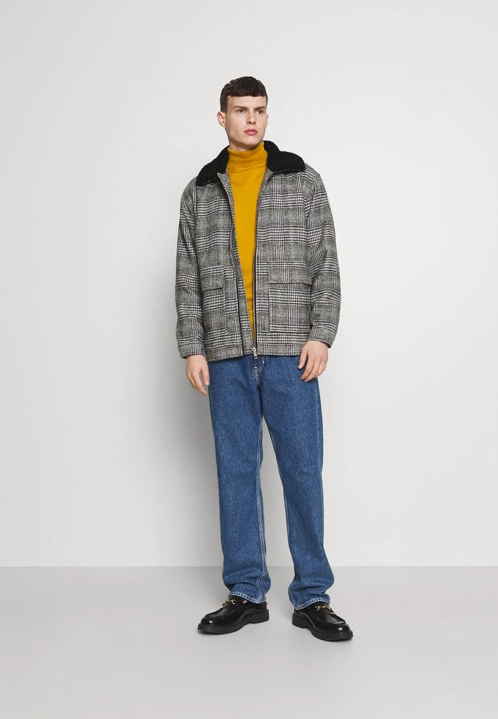 Mennace HENNESSEY BORG COLLAR JACKET - Summer Jacket - Multi 4 Mennace HENNESSEY BORG COLLAR JACKET - Summer Jacket - Multi - Image 2