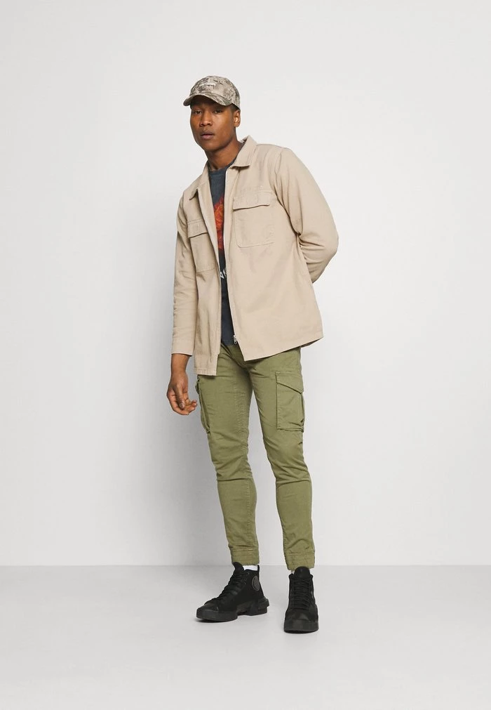 Mennace AFTERMATH DOUBLE POCKET - Shirt - Beige 4 Mennace AFTERMATH DOUBLE POCKET - Shirt - Beige - Image 2