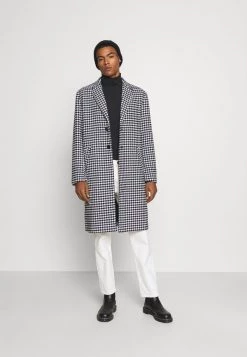Mennace HENNESSEY HOUNDSTOOTH COAT - Classic Coat - White 10 Mennace HENNESSEY HOUNDSTOOTH COAT - Classic Coat - White -Mennace Shop Online 537f386094c34e6f97c33f854f89916d