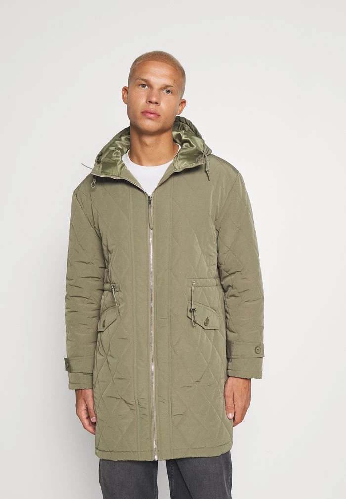 MENNACE EVIAN QUILTED JACKET - Winter Coat - Green 3 MENNACE EVIAN QUILTED JACKET - Winter Coat - Green