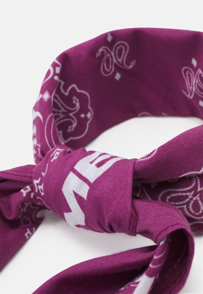 Mennace PAISLEY PRINT BANDANA UNISEX - Foulard - Purple 4 Mennace PAISLEY PRINT BANDANA UNISEX - Foulard - Purple - Image 2