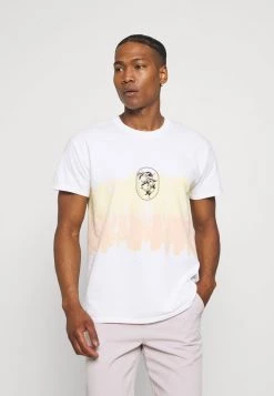 Mennace HAVANA TIE DYE SHIRT - Print T-shirt - White