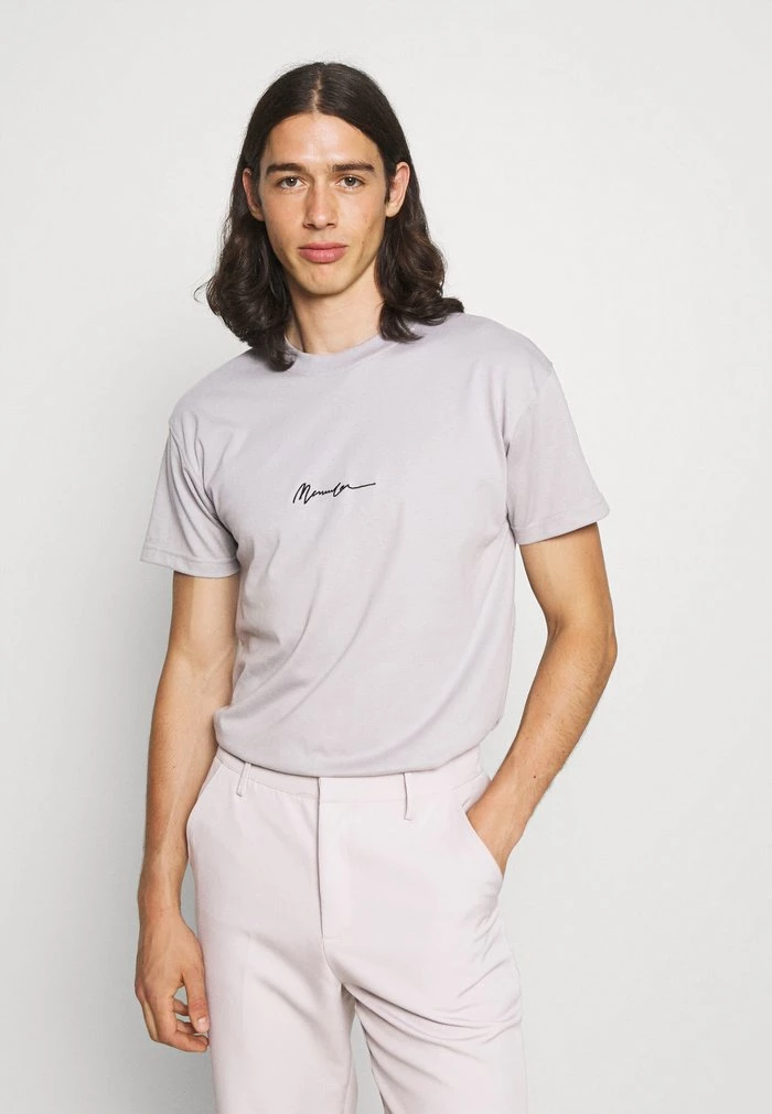 Mennace 2PACK - Print T-shirt - Black/grey 4 Mennace 2PACK - Print T-shirt - Black/grey - Image 2