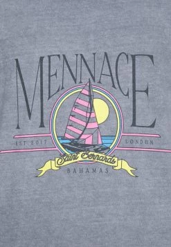Mennace SUNDAZE YACHT REGULAR SHIRT - Print T-shirt - Grey -Mennace Shop Online 581ac53954df4013b3196a6ff74ccb48
